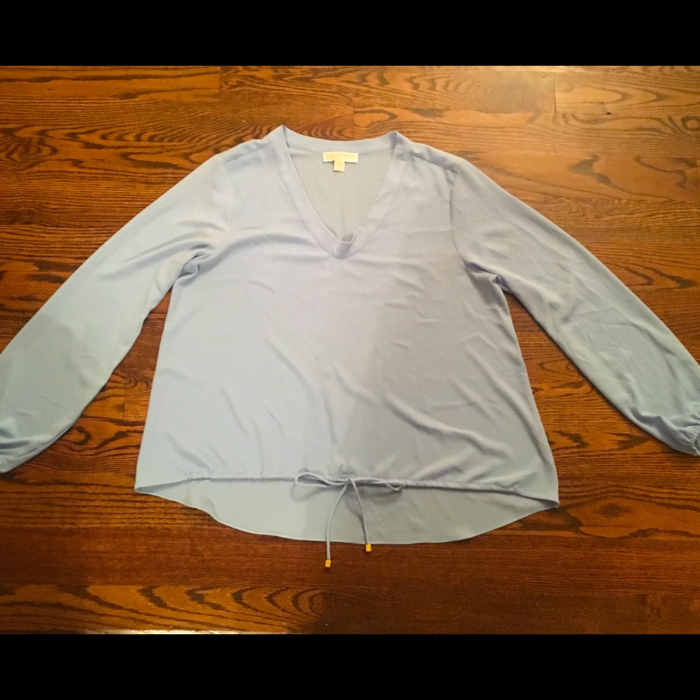 Women’s ~ Light Blue ~ Michael Kors Top ~ Size XL